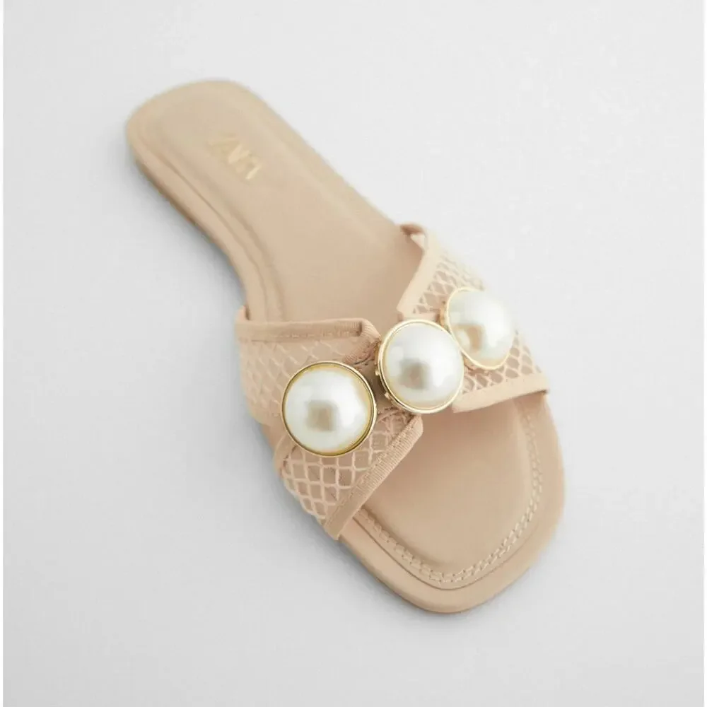 ZARA Mesh Slides NWT - Picture 10 of 12